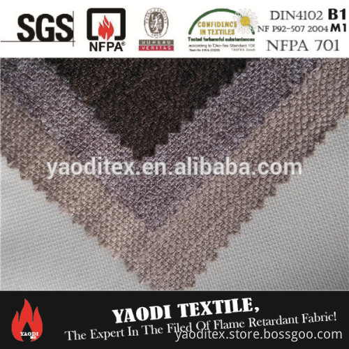 100 polyester flame retardant sofa fabric price per meter